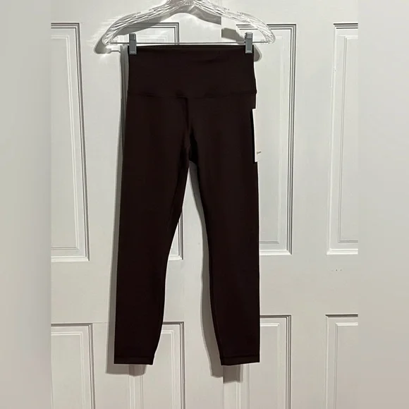 🆕Lululemon🍋Wunder Train High-Rise Tight 25" Color Espresso Sz 6 - Picture 6 of 10